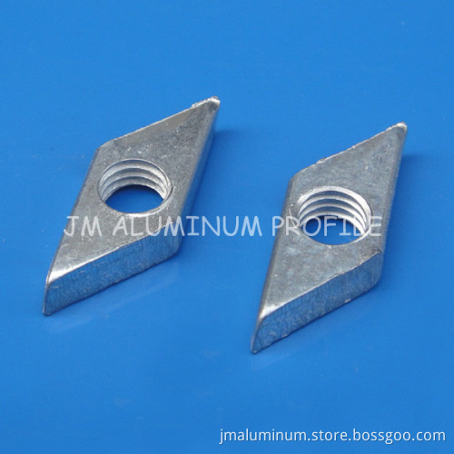 Rhombus T Slot Nut for Groove 8